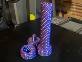(BEST ONE) Rotating Sliding Nut Fidget Toy for all ages.