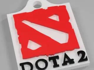 Dota 2 Keychain