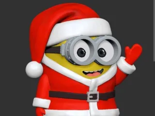 minion santa
