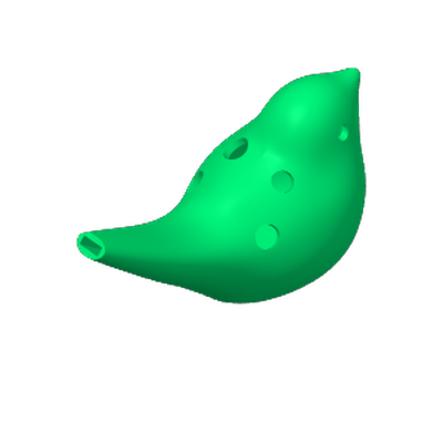 Bird Ocarina - Hobby & DIY - PLA - 3D printed product
