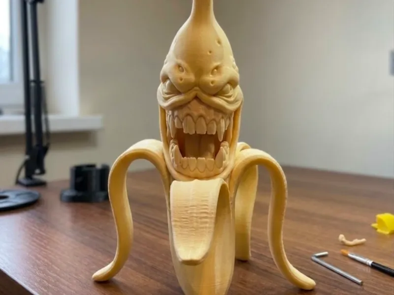 Banane d'Halloween