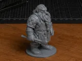 Snow Dwarf Blacksmith for DnD - Magic Series-0