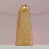 Transparent Trophy with Resin-3