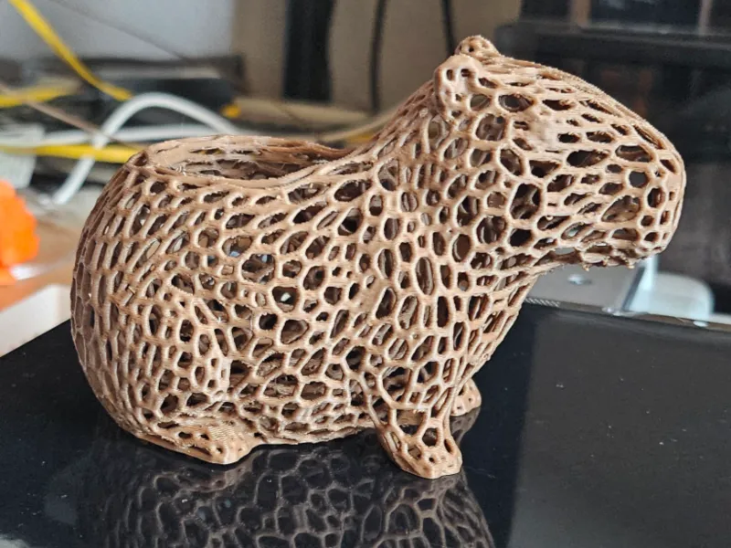 capybara multipurpose bowl - voronoi
