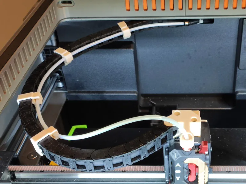 K2 Plus - DXC2 - Klem voor bevestiging PTFE-buis aan kabelrups