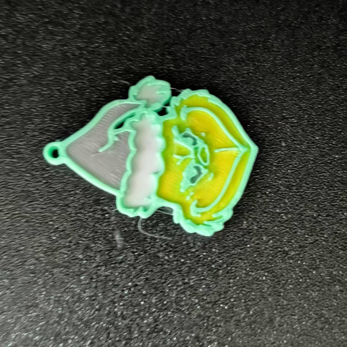 Home print settings: the Grinch Christmas ornament.3mf