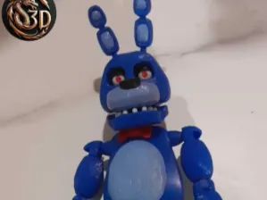 Eklemli Bonnie Figürü Fnaf Five Nights At Freddy's