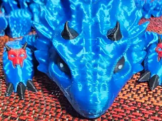 Print-in-Place Articulated Dragon