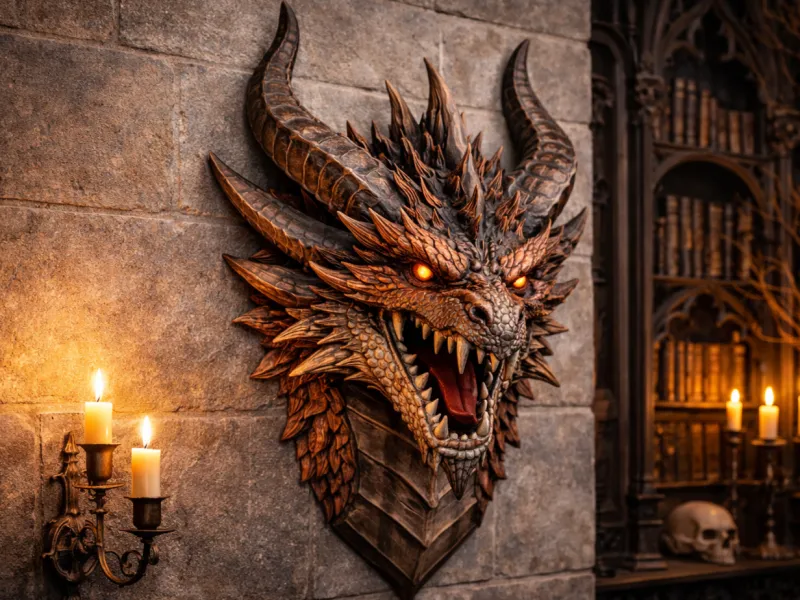 Dragon Head - Wall mount