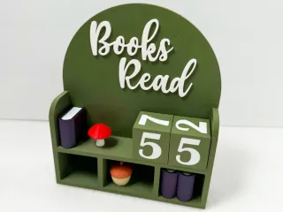 Book Tracker Bookshelf