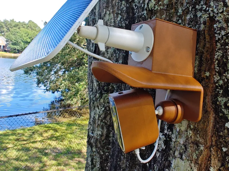 Eufy Cam 2C-bevestiging met luifel