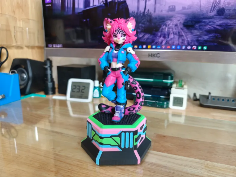 【Creaciones Mugong】Hermana Leopardo Mezcla de colores Superposición de colores Multicolor