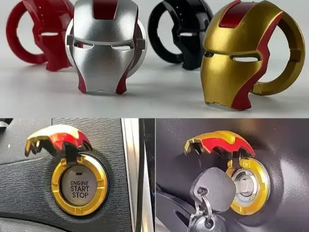Couvercle de bouton de démarrage Iron Man