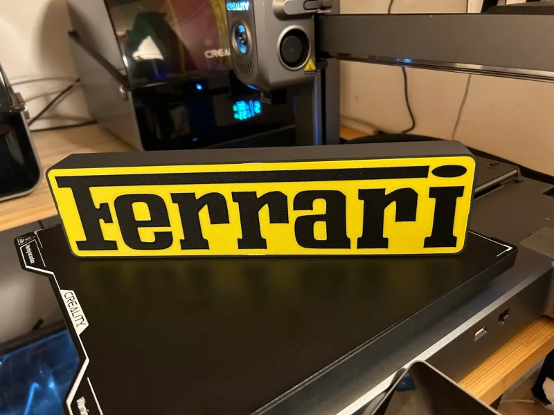 CAJA DE LUZ FERRARI