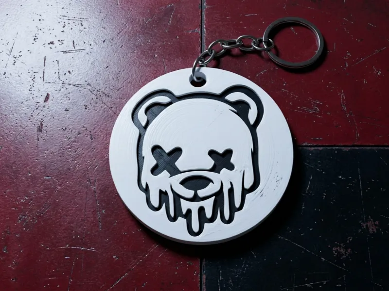 Keychain Oso _ derretido