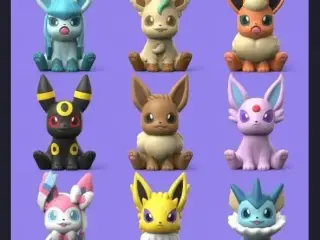 Eevee evolutions