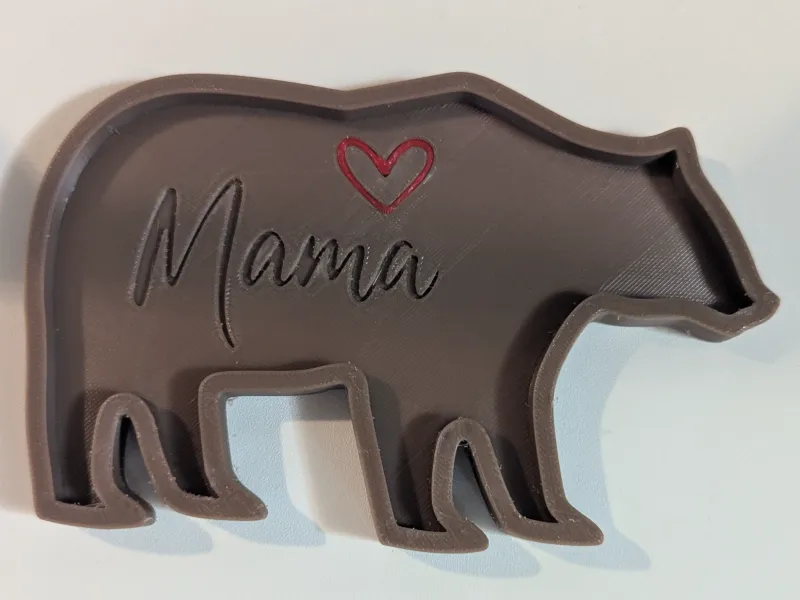 Mama Bear Jewelry Dish or Stand