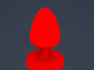 Adult toy rocket plug