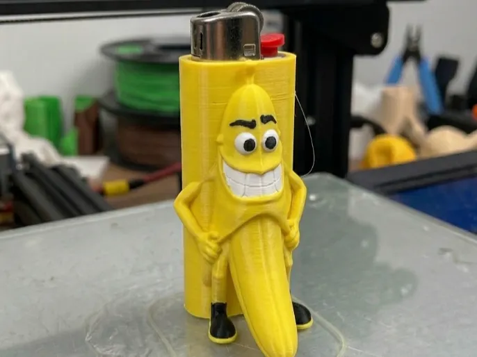 غلاف ولاعة Banana Guy toscow