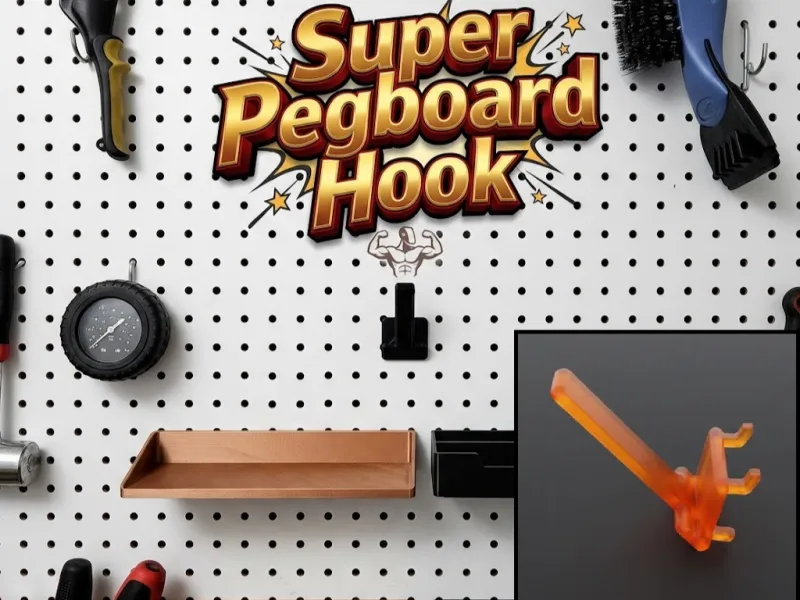 Super Pegboard Hook