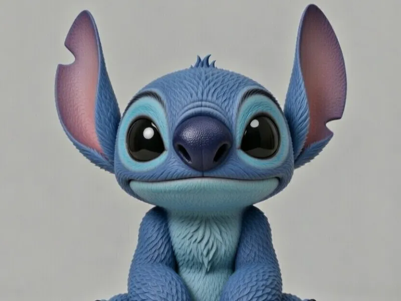 Stitch seduto
