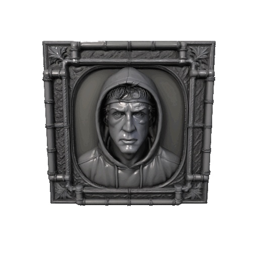 Rocky Balboa wall decoration