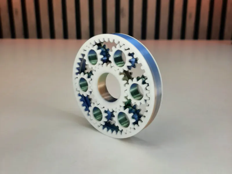 spinner de engrenagem