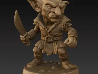 Goblin with knife / dagger