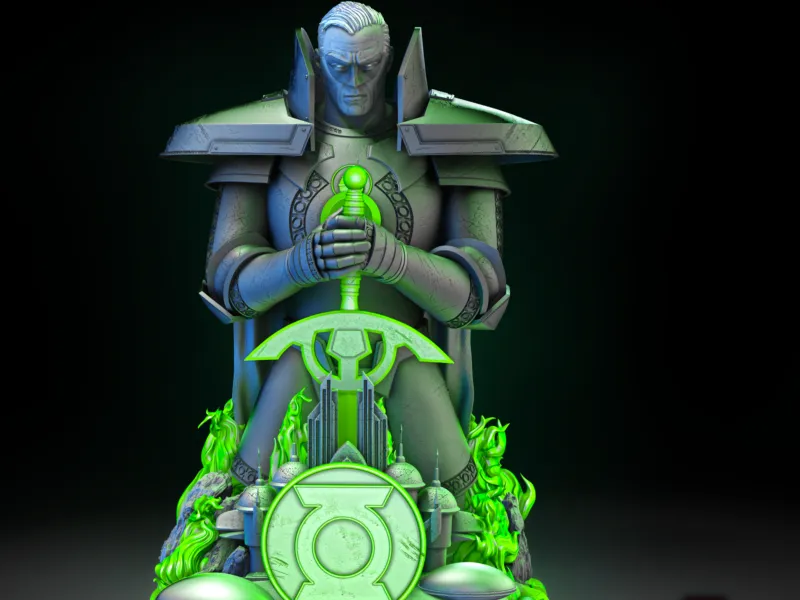 Alan Scott Bust