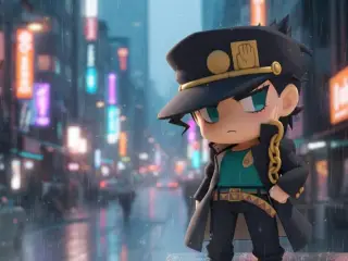 Jotaro Kujo Chibi – JoJo’s Bizarre Adventure Figure (Set 1)