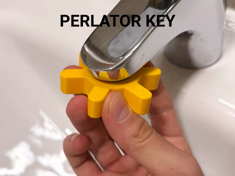 Chave para Perlador / Aerador (18, 20, 22, 24, 26, 28 mm)