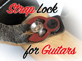 Strap Lock for Guitars