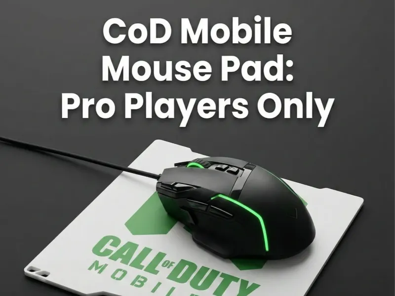 Tappetino per mouse CoD Mobile: Solo per gamer
