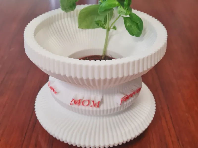Pot et vase original