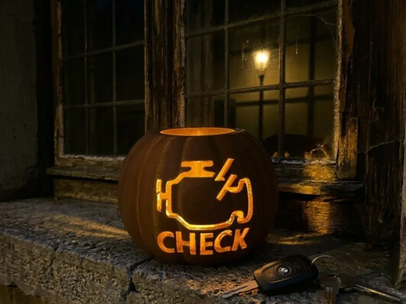 Pumpkin CHECK Engine