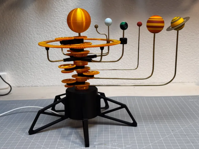 Bausatz für Sonnensystem-Orrery!
