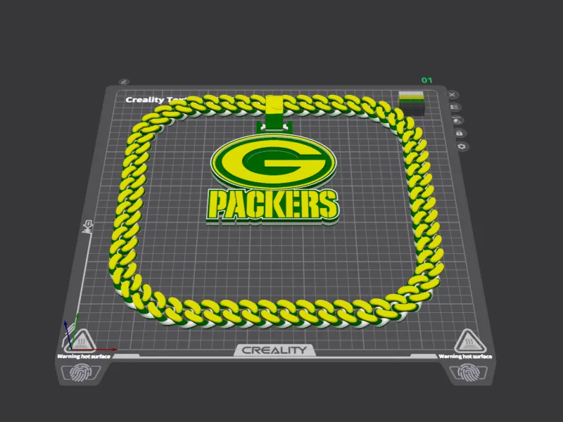 gREEN BaY pACKERS BiG CHaiN