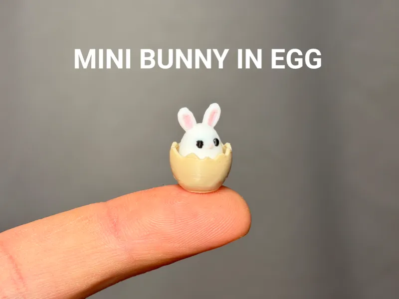 Mini-Häschen im Ei