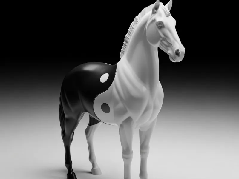 Yin Yang Horse