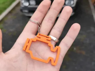 Check Engine Keychains