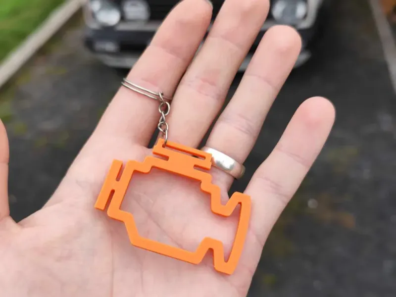 Check Engine Keychains