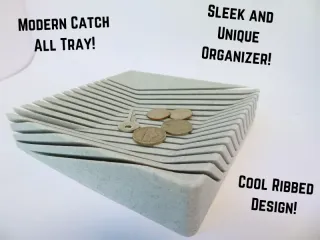 Aesthetic (Ribbed) Catch All Tray