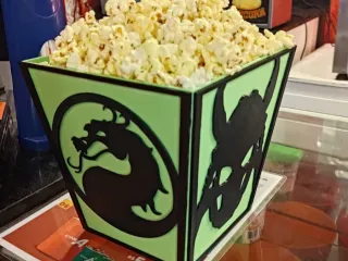 Mortal kombat popcorn bucket