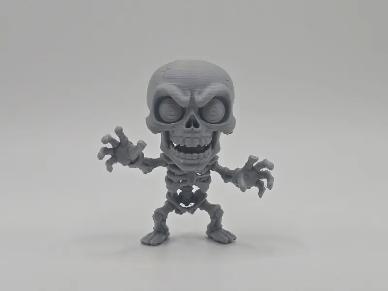 Crazy Spooky Skeleton Figurine