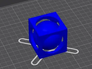 Trapped ball