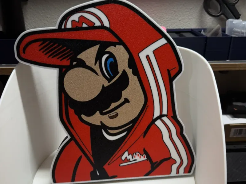 Urban Super Mario Lightbox