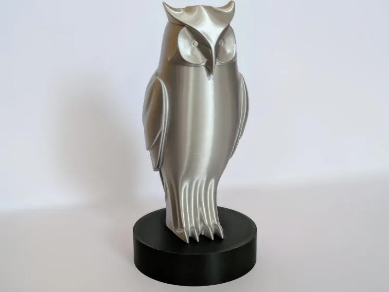 Art Deco Uil – Decoratieve Sculptuur