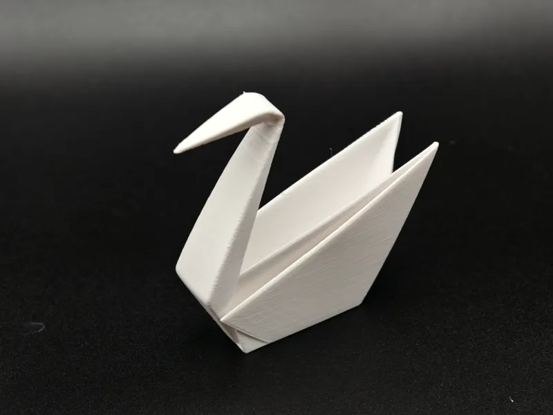 Papieren kraanvogel