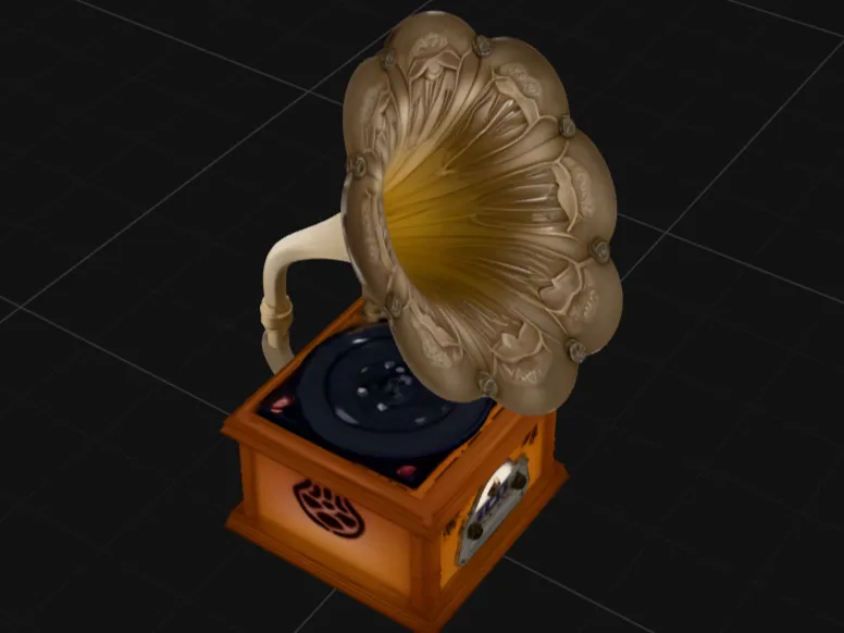 Vintage Gramophone | Antique Phonograph Record Player