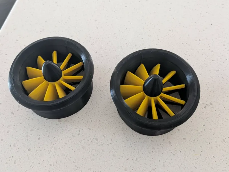 3-delige ventilatieturbine